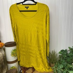 Apt. 9 Green Asymmetrical Hem Sweater Size XL